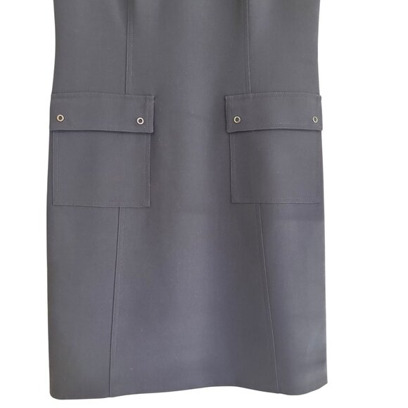 Elie Tahari Women's Black Short Sleeve Jaelyn Dress Size 6 - Picture 6 of 15